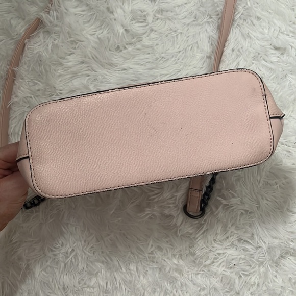 Steve Madden Blush Pink Chain Crossbody Mini Purse - Picture 5 of 11